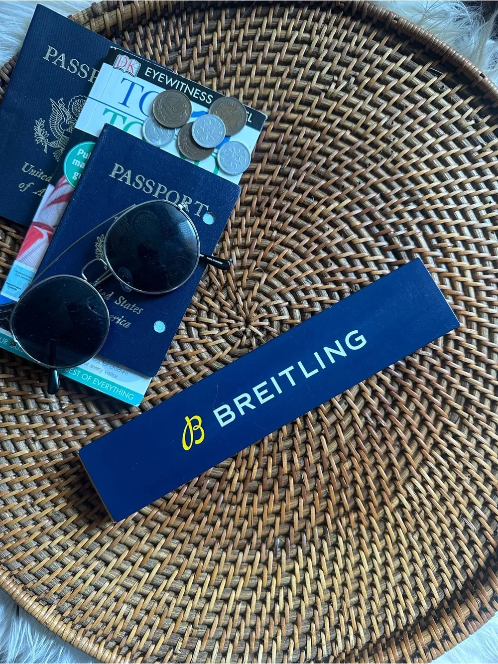Breitling “Darkkar” 534X Black Calfskin Leather Watch Strap New in Box